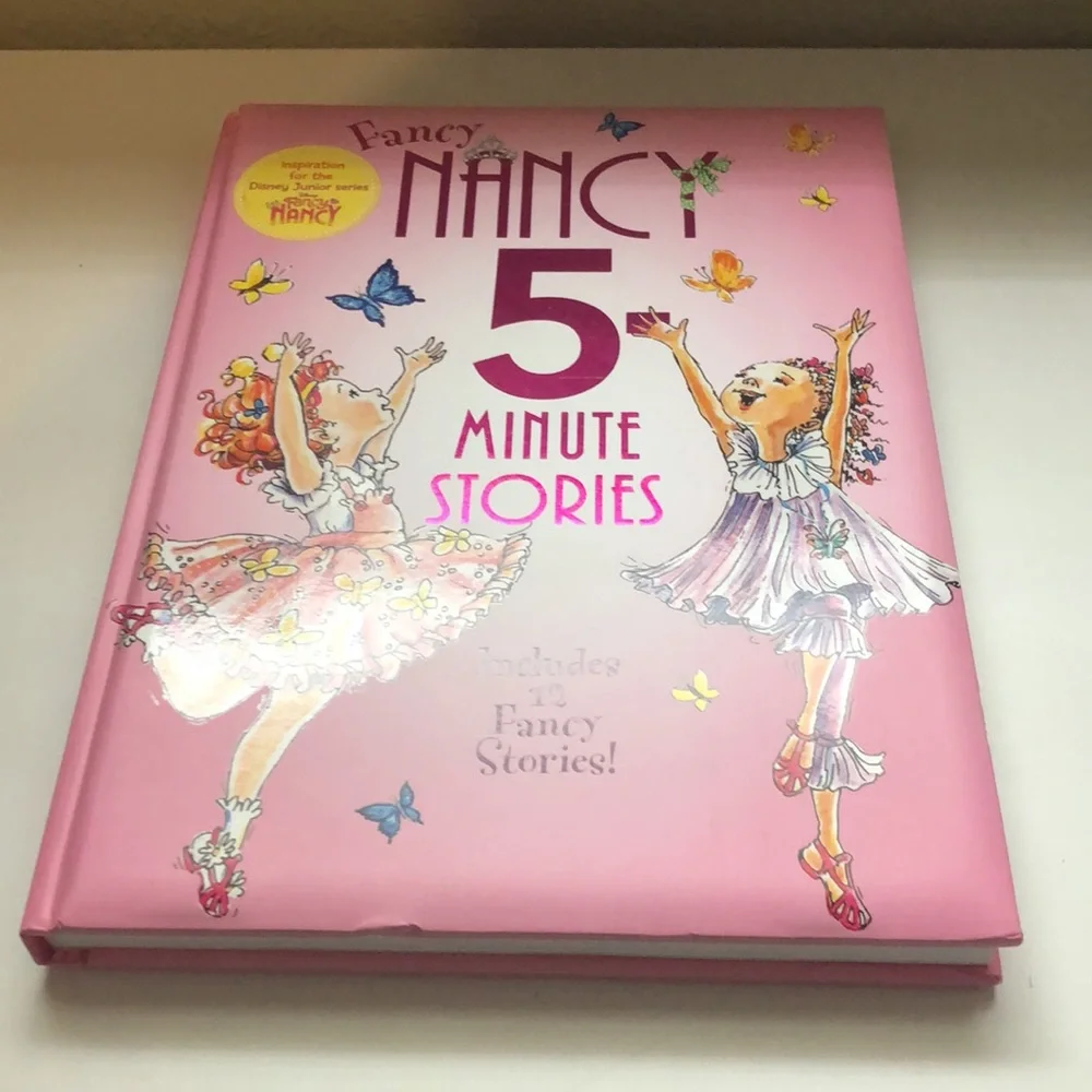 Fancy Nancy 5 Minute Stories Hardcover Book Story Reading Book